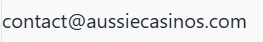 Contact Email AussieCasinos