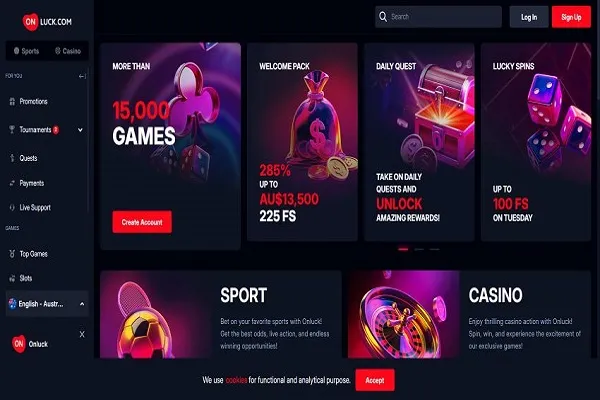 OnLuck Casino No Deposit Bonus