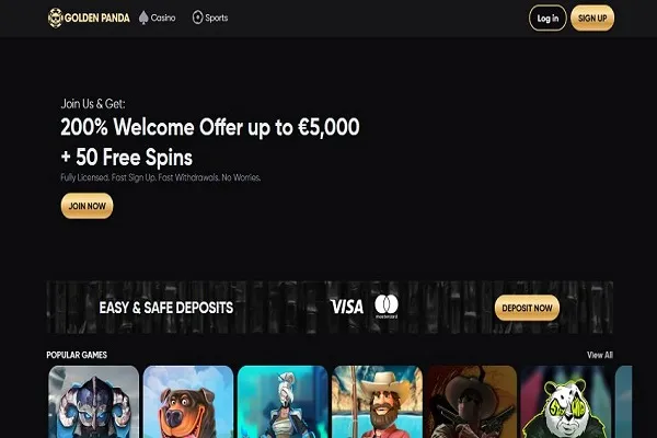 Golden Panda Home Page