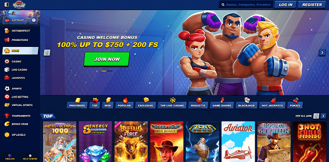 BigClash Casino Home Page and Welcome Bonus BigClash Casino Home Page and Welcome Bonus