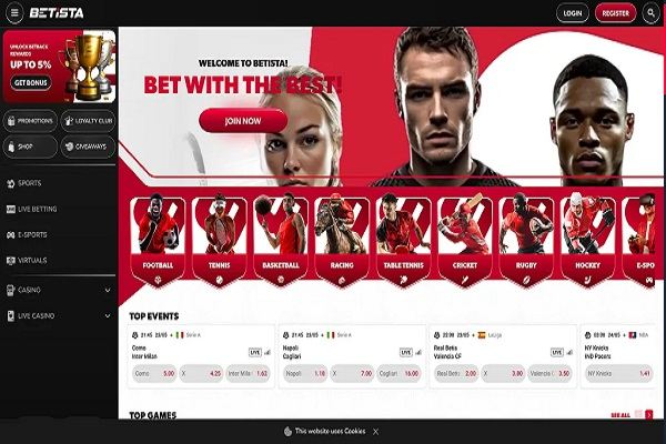 Betista Casino Home Page and Welcome Bonus Betista Casino Home Page and Welcome Bonus