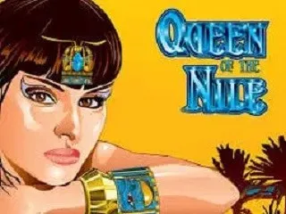 Queen of the Nile Pokie Logo