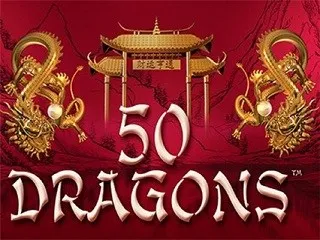 50 Dragons Pokie Logo