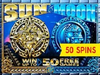 Sun and Moon Pokie Logo