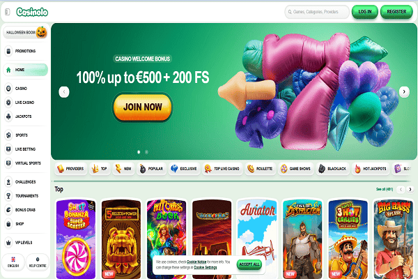 Casinolo Casino Home Page and Welcome Bonus Casinolo Casino Home Page and Welcome Bonus