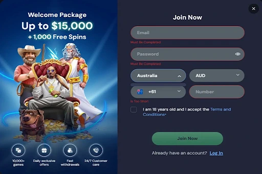 LuckyWins Casino Register LuckyWins Casino Register