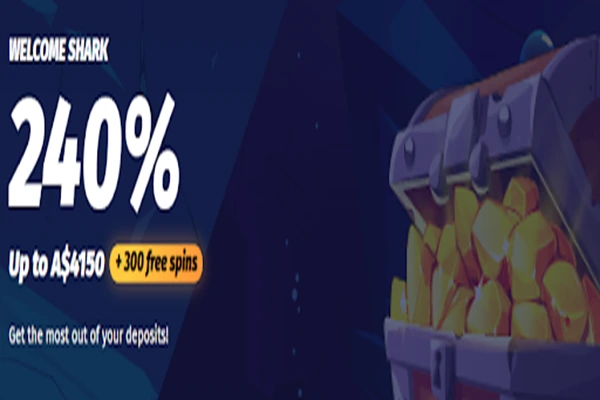 WinShark Casino Welcome Bonus