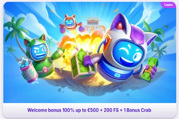 Welcome Bonus Robocat Casino