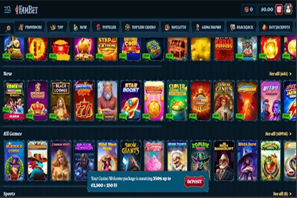 FamBet Casino Slot Games