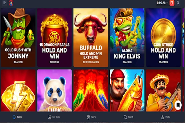 Lucky Hunter Casino Games
