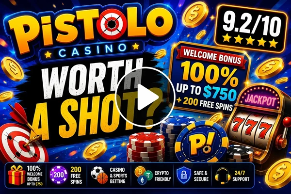 Pistolo Casino Video Play Button