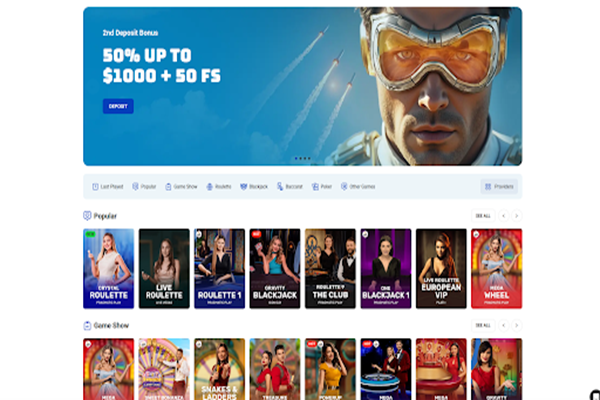 RocketSpin Live Casino
