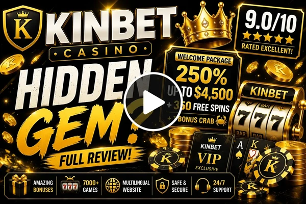 Kinbet Casino Video Play Button