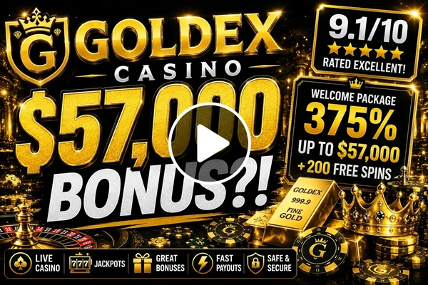 Goldex Casino Video Button