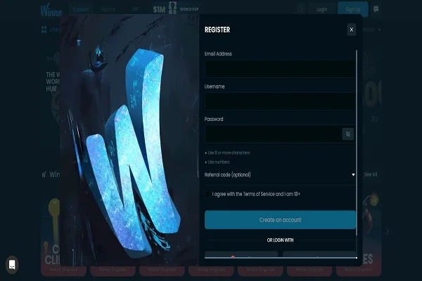 Winna Casino Registration Winna Casino Registration