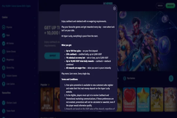 Hyper Lucky Casino Terms And Conditions Hyper Lucky Casino Terms And Conditions