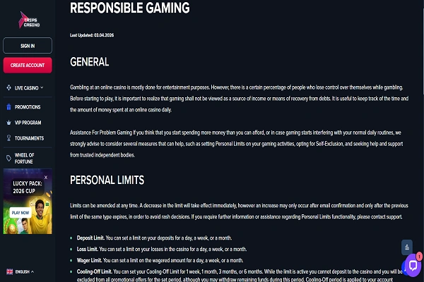 Trips Casino Responsible Gambling Trips Casino Responsible Gambling
