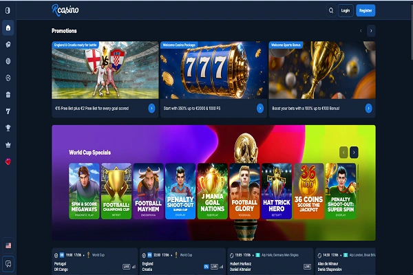 RCasino Home Page RCasino Home Page