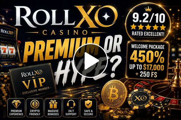 RollXo Casino Video Button