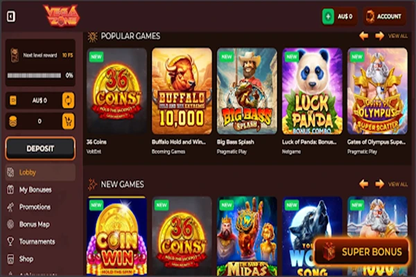 Vegazone Casino Games Vegazone Slot Games