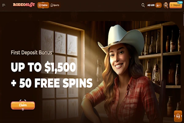 RodeoSlot Casino Welcome Bonus Welcome Bonus package on RodeoSlot casino