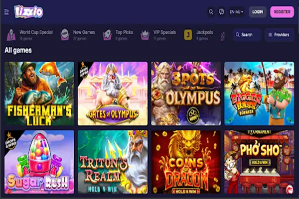 Casino Games at Rizzio Casino