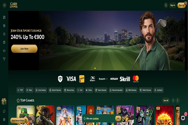 Cash Lounge Casino Payments
