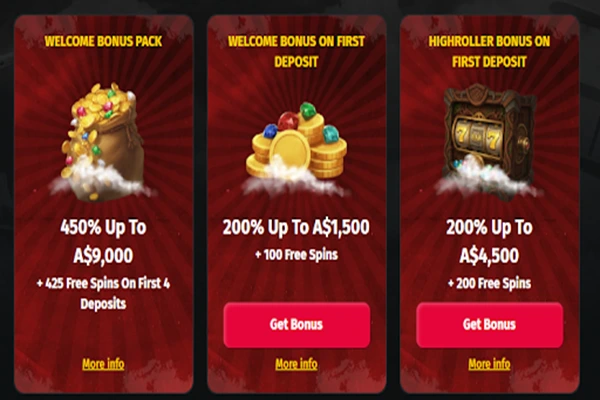 Welcome Bonus at Jettbet casino