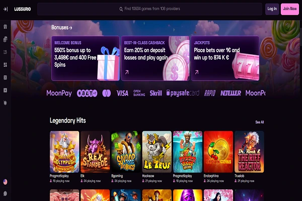 Lussurio Casino Payments Lussurio Casino Payments