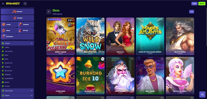 BroWinner Casino Pokies