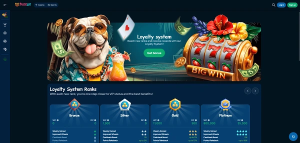 BaxterBet Casino Loyalty System Ranks BaxterBet Casino Loyalty System Ranks