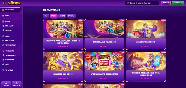 MidasLuck Casino Bonuses MidasLuck Casino Bonuses