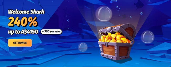 Winshark Casino welcome Bonus Winshark Casino welcome Bonus