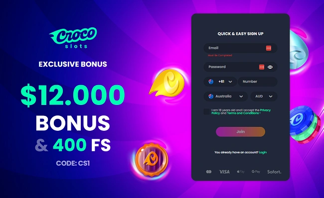 Croco Slots Casino Registration Croco Slots Casino Registration
