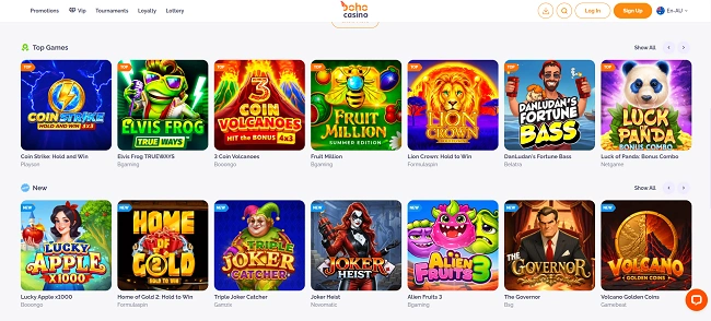 Boho casino Games