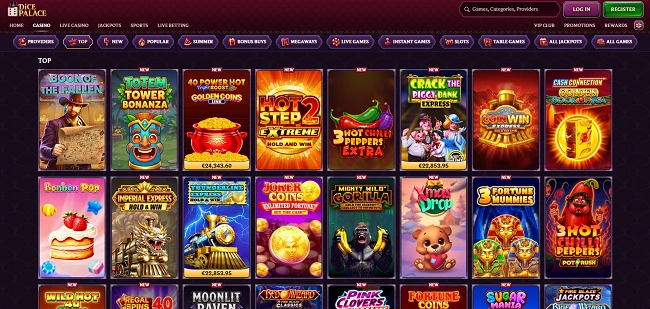 Dice Palace Casino Games Dice Palace Casino Games