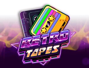 Retro Tapes slot game logo