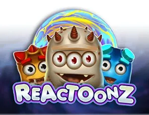 Reactoonz slot game logo