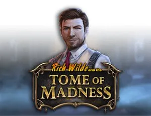 Tome of Madness slot game logo