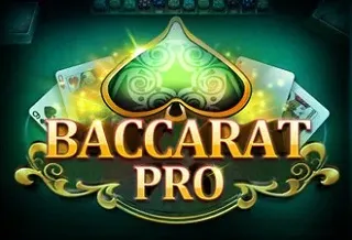 Baccarat Pro slot game logo