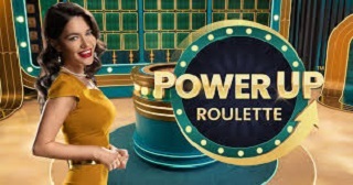 Power UP Roulette slot game logo