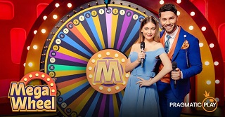 Mega Wheel slot game logo