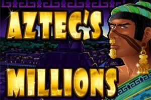 Aztec’s Millions slot game logo