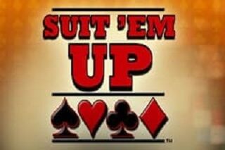 Suit’Em Up Blackjack slot game logo